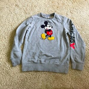 Girls Mickey sweatshirt size 10